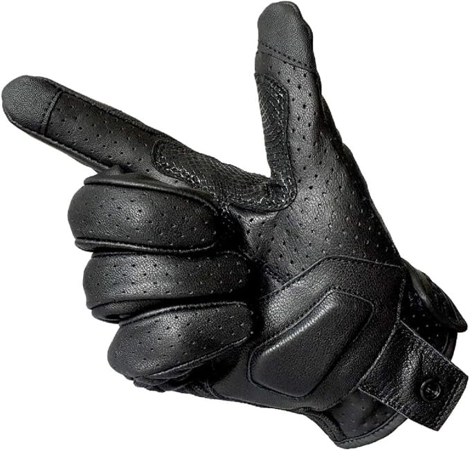 Superbike Updated Full Finger Anti-Slip Motorcycle Gloves Hard Knuckle - Image 6