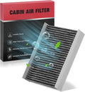 BDFHYK Cabin Air Filter with Activated Carbon Compatible with Dodge Hornet 2023 by BDFHYK