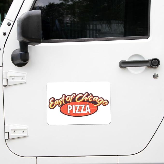 Custom Car Magnet Signs for Businesses 2 pk by Unknown