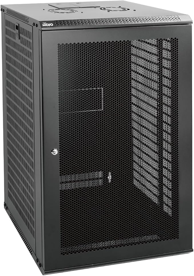 Tecmojo 18U Wall Mount Rack Network Cabinet by Tecmojo