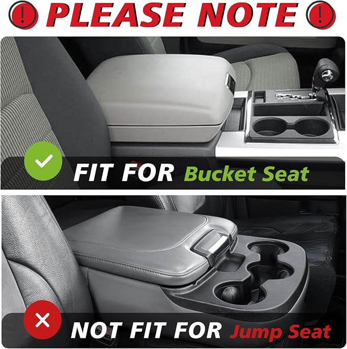 Muslogy Center Console Armrest Cover Compatible - Image 2