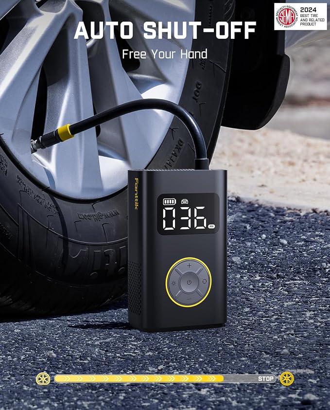 Fanttik X9 Pro Portable Tire Inflator - Image 5