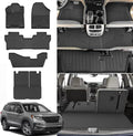 Floor Mats Compatible with Honda Pilot 8 Seats 2016-2022 by TTXLIGHTING%C2%AE