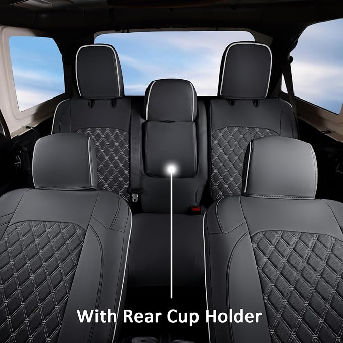 GIANT PANDA Fit Full Set Car Seat Covers - Image 6
