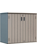 HOMSPARK 37 Cu.Ft Outdoor Storage Shed Weather Resistant by HOMSPARK