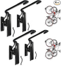 Swivel Bike Wall Mount- 4 Pack Garage Wall Mount Hangers, Space-Saving Swivel by VonlxLLC