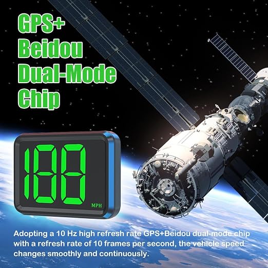 GPS Digital Speedometer for Car MPH, Universal HUD Speed Meter - Image 8