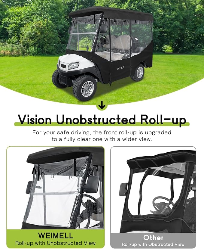 Golf Cart Enclosure 4 Passenger - Image 6