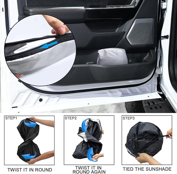 2025 Upgrade Front Windshield Sunshade fit - Image 4