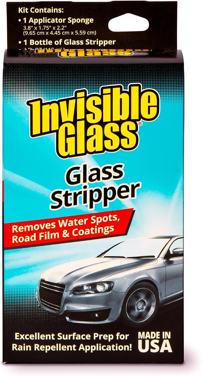 Invisible Glass 91411 Glass Stripper – Hard Water Spot Remover – Strips Coatings - Image 2