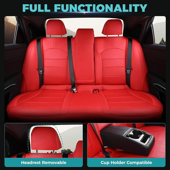 for Toyota Camry Seat Covers XLE XSE V6 2018 2019 2020 2021 2022 2023 2024 - Image 5