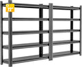 2 Set Garage Shelving Unit 72"H3000bls Heavy Duty Storage Shelves Easy Assembly by Unknown