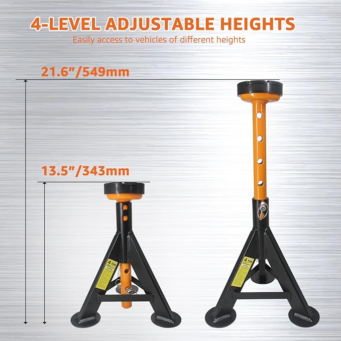 BESTOOL Jack Stands 4 ton, Jack Stand - Image 4