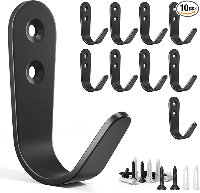 10PCS Wall Hooks by PRIGVOT
