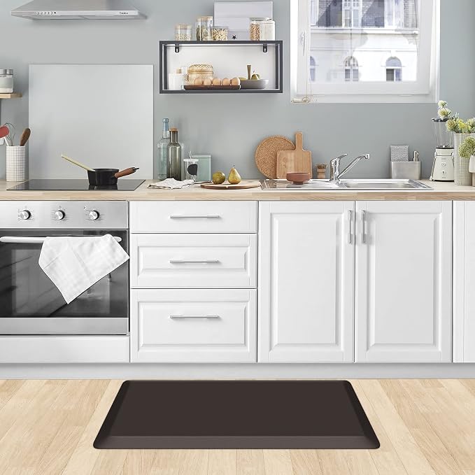 KitchenClouds Kitchen Mat Cushioned Anti Fatigue Kitchen Rug Non Slip Standing - Image 7