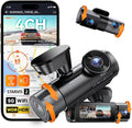 Vantrue N5S 4 Channel 360 Degree WiFi Dash Cam, STARVIS 2, IR Night Vision by VANTRUE