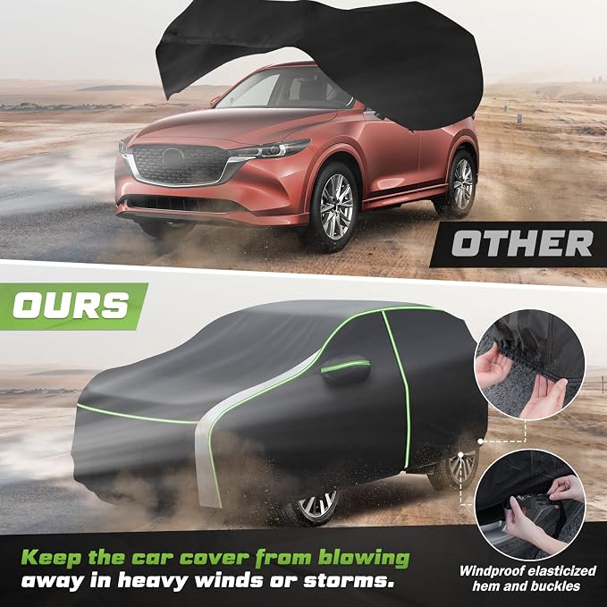 Mixsuper Liner Car Cover for Mazda CX-5 2013-2026 / Mazda CX-50 2023-2026 - Image 6