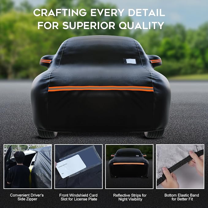 SUV Car Cover Waterproof All Weather - Image 4