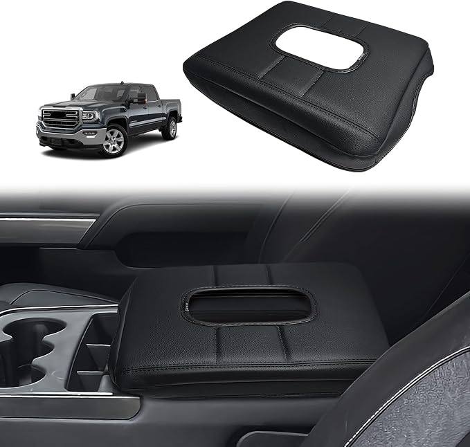 Muslogy Center Console Armrest Cover Compatible by Muslogy