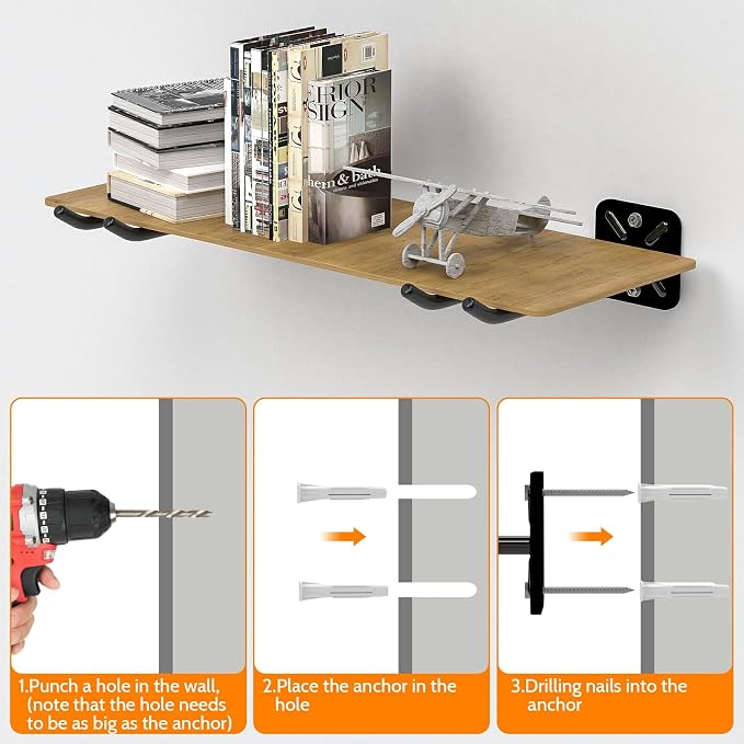 4Pcs Heavy Duty Storage Hooks, Alloy Steel, Wall Mount, 120lb Capacity - Image 6