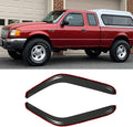 Side Window Visor Wind Deflector, 1994-2010 Mazda B2300/B4000, 1994-2008 Mazda by Puermto