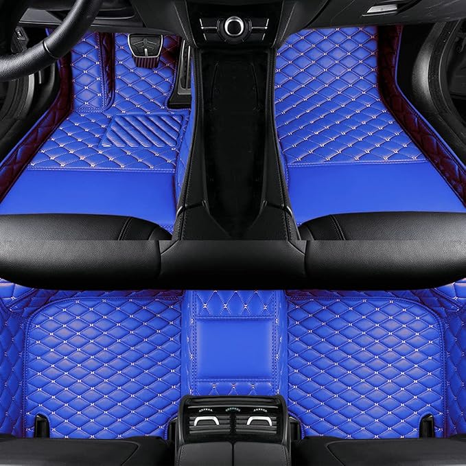 Custom Colors Car Floor Mats Black Pink by Unknown