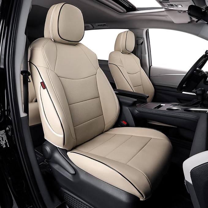 EKR Sienna Seat Covers for 2011-2020 Toyota Sienna LE, XLE Premium 2nd Row by EKR