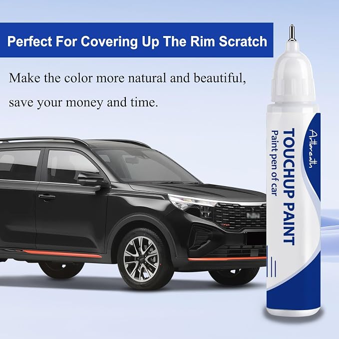 Ebony Black Touch Up Paint for Kia-Exact Match–Chips and Nicks Car Paint - Image 6