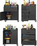 Metal Tool Cabinet, Garage Storage Cabinet System, Wall Cabinet & Locking by VIYET