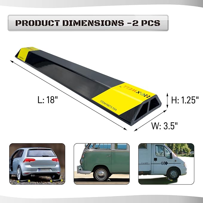 2 Pcs 18'' Heavy Duty Parking Aid - Image 2