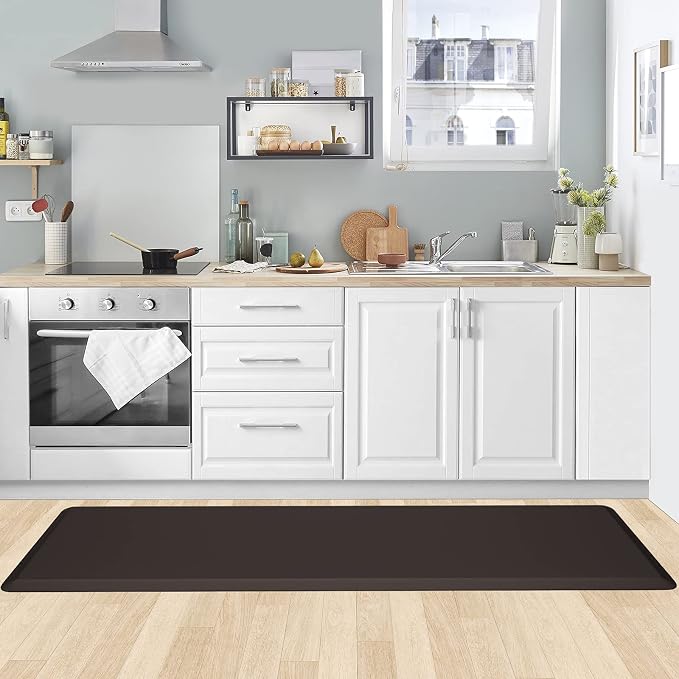 KitchenClouds Kitchen Mat Cushioned Anti Fatigue Kitchen Rug 17.3"x60" - Image 7