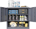 Metal Wall Storage Cabinet by Karini