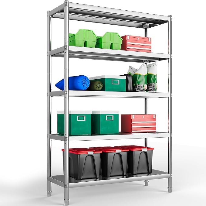 YITAHOME NSF Stainless Steel Shelves, Heavy Duty Shelving by YITAHOME