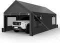 Shintenchi Carport 10' x 20' Heavy Duty Portable Garage, Car Port Canopy by Shintenchi
