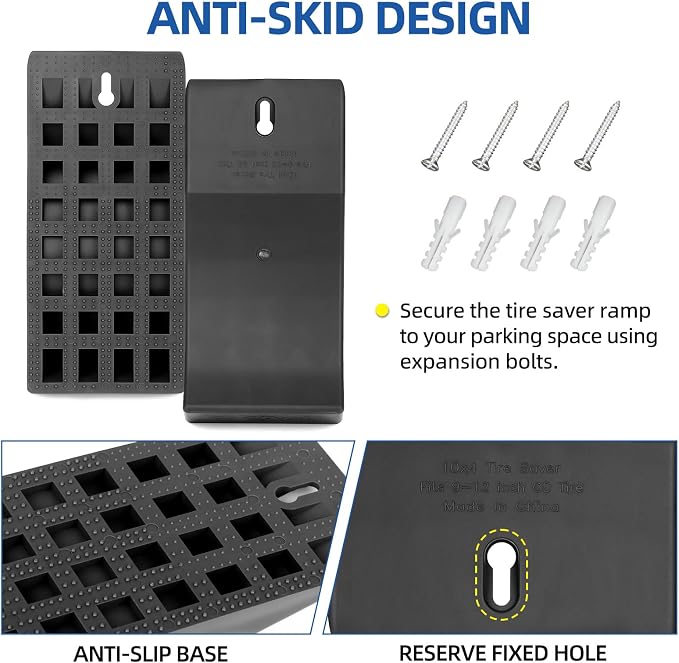 2-Pack Flat Free Tire Saver Ramp - Image 5