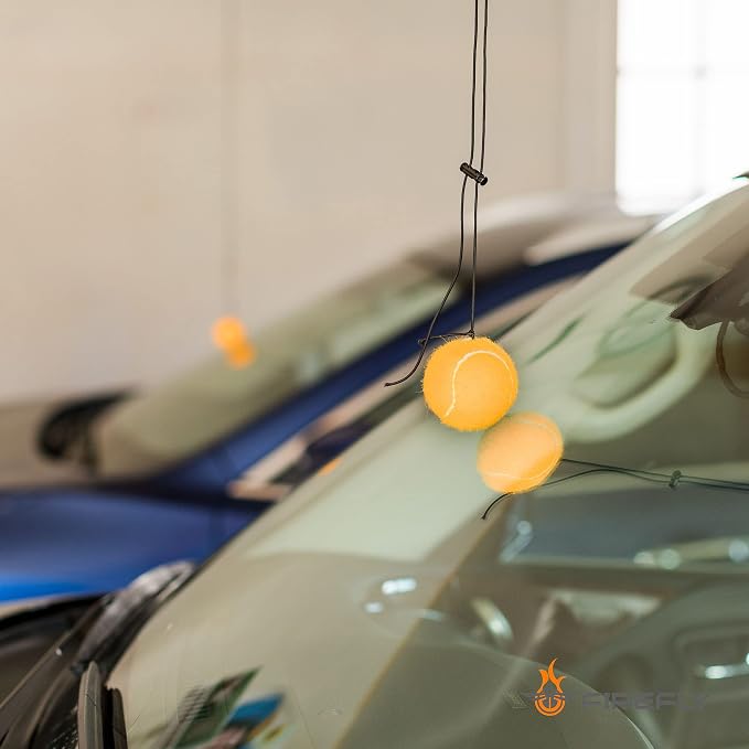 4-Pack Garage Parking Aid Tennis Ball on a String - Image 3