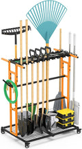 CCCEI Garage Organization with Wheels, Outdoor Gargen Yard Shed Tools Organizer by CCCEI