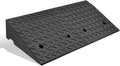 DNA MOTORING 1pcs 5.7" Rise Rubber Curb Ramp Heavy Duty Loading Driveway Ramp by DNAMOTORING
