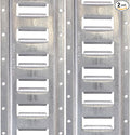 US Cargo Control E-Track, Made in USA, 12 Gauge Steel 5 FT Galvanized Rails by USCargoControl