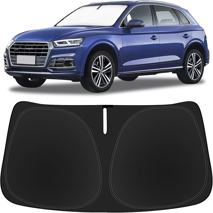 Windshield Sun Shade Sunshade for 2014-2016 2017 Audi Q5 SQ5 Premium, Premium by SLOGENTO