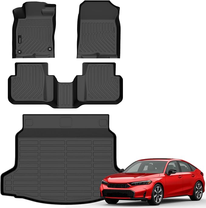 Auxko All Weather Floor Mats Cargo Mat Fit by AUXKO