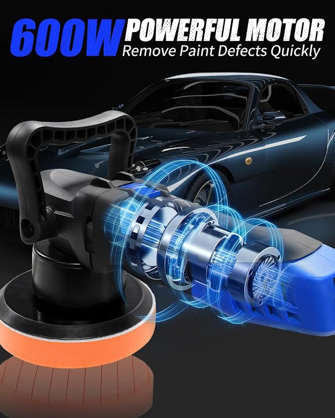 AVID POWER Buffer Polisher, 6-inch Dual Action/DA Polisher - Image 2
