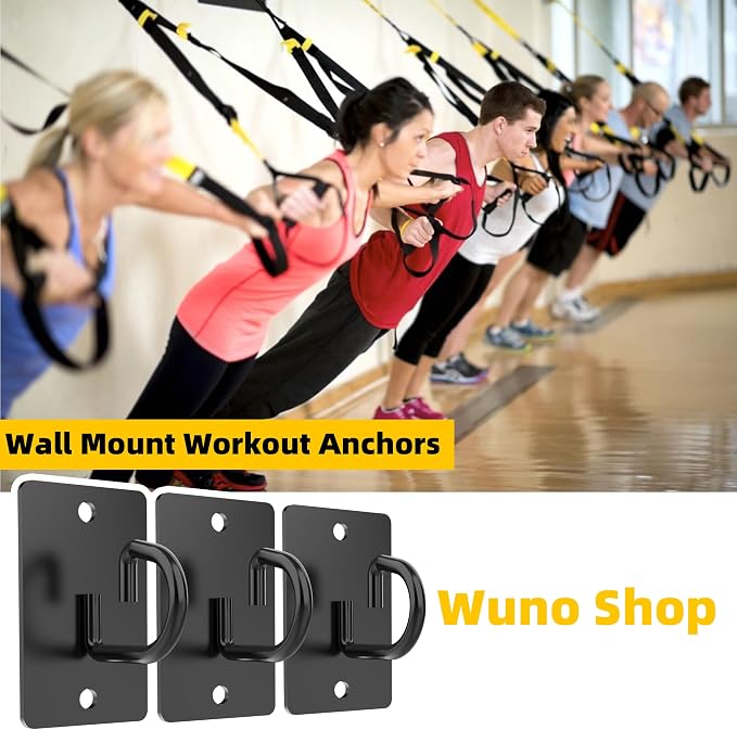 Resistance Band Wall Anchors System, Wall Mount Workout Anchors - Image 5