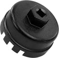Heavy Duty Oil Filter Cap Removal Tool, 64mm 14 Flute Oil Filter Wrench by Unknown