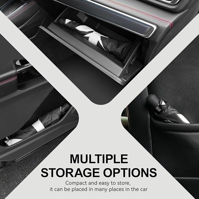 2020-2025 Upgraded for Ford Explorer Sunshade, Portable Foldable Sunshade - Image 8