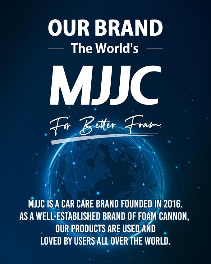MJJC Foam Cannon Pro V2.0 with 1/4 Inch Quick Connector - Image 6