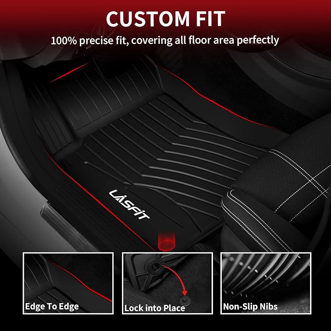 LASFIT Floor Mats for Mercedes Benz CLA 2014-2019 & GLA 2015-2020 250/45 AMG - Image 2
