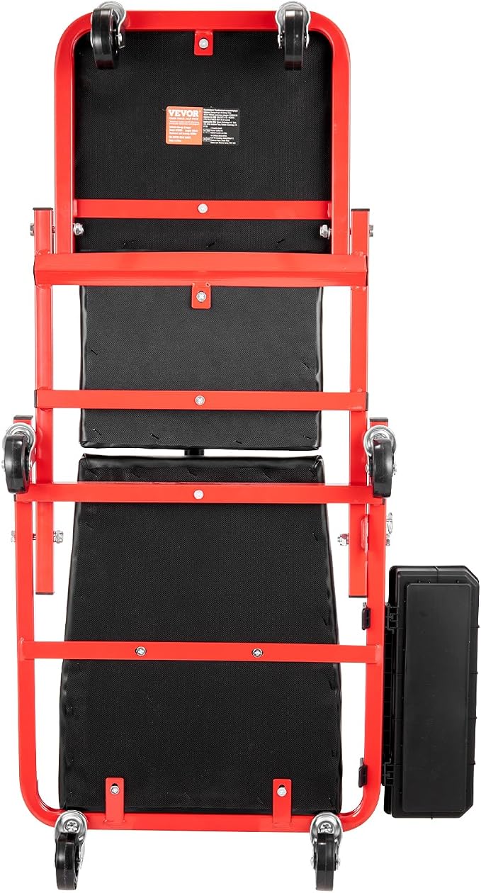 VEVOR Foldable Z Garage Creeper, 36 in, 300 lbs Load Capacity Rolling Folding - Image 12