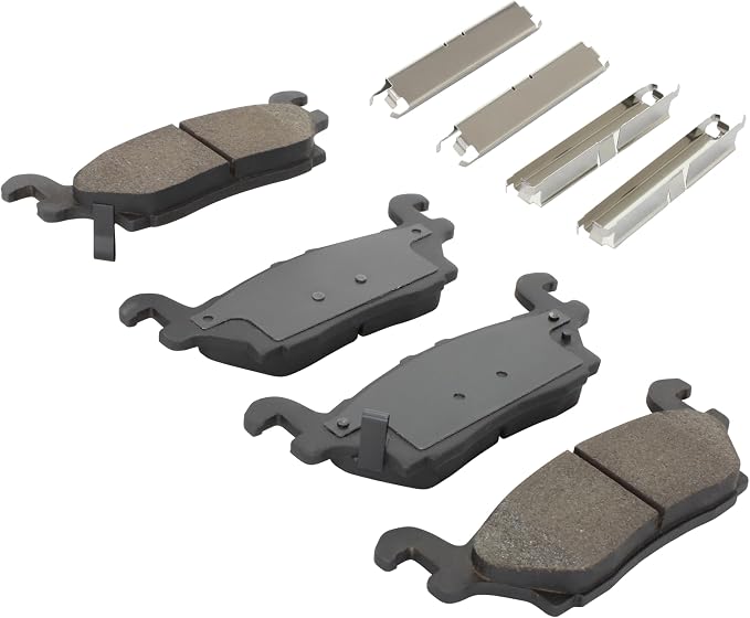 Premium Ceramic Rear Brake Pads Compatible - Image 2