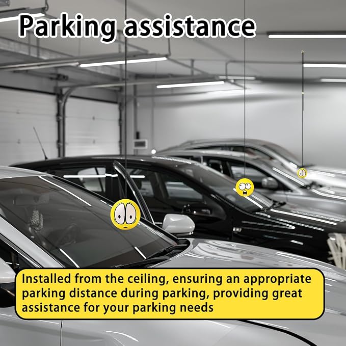 2 Sets Double Garage Parking Aids, Includes 2 Pieces Parking Assist Balls - Image 2